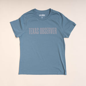 Texas Observer Women's Logo T-Shirt - Dark Teal