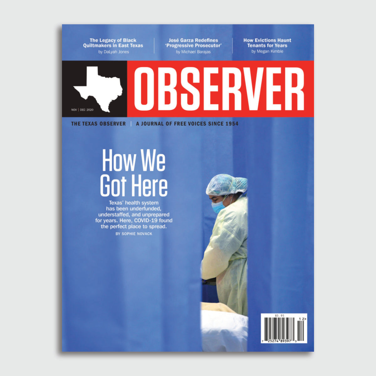 Texas Observer Magazine - November/December 2020